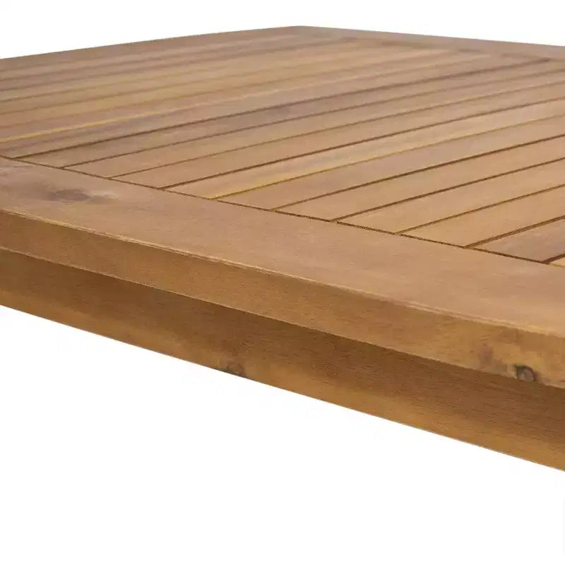 Sofá biplaza y mesa de centro para exterior de madera de acacia Christopher Knight Home Willowbrook