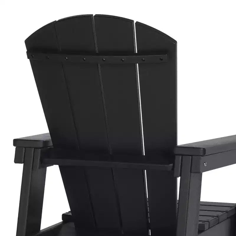 Conjunto de mesa de comedor cuadrada y sillas de 5 piezas para patio exterior infantil Malibu de HDPE de WestinTrends