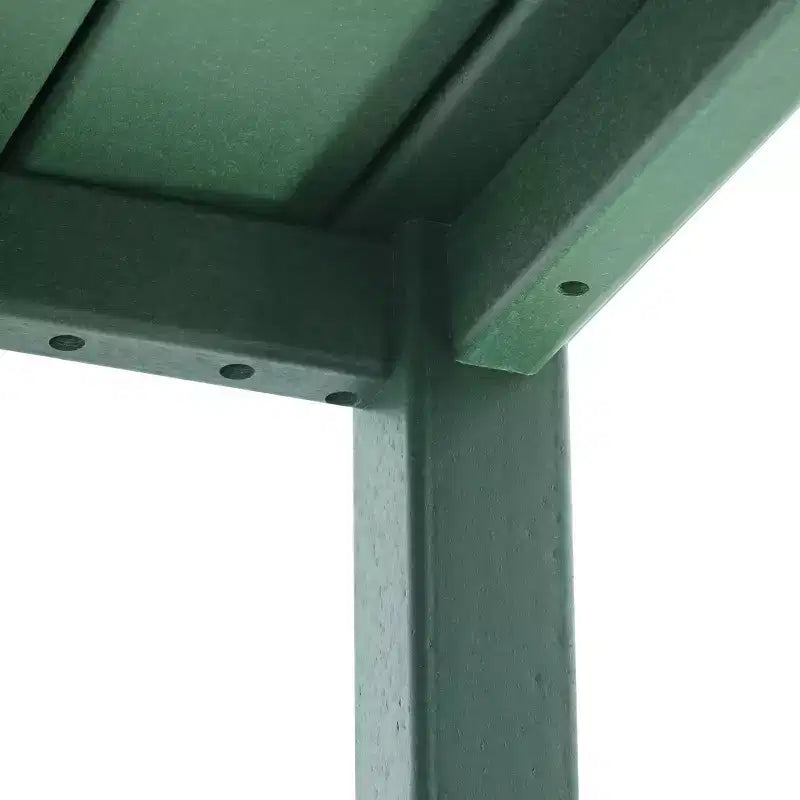 Conjunto de mesa de comedor cuadrada y sillas de 5 piezas para patio exterior infantil Malibu de HDPE de WestinTrends