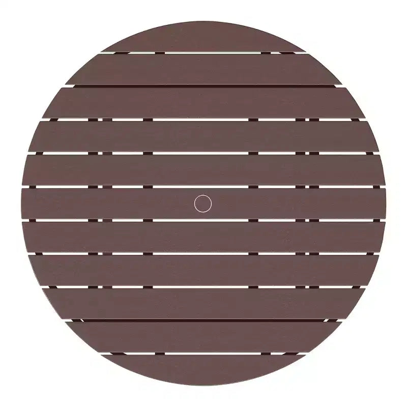 Ensemble de salle à manger rond WestinTrends Malibu pour enfants, 5 pièces, en HDPE, pour terrasse extérieure, avec chaises