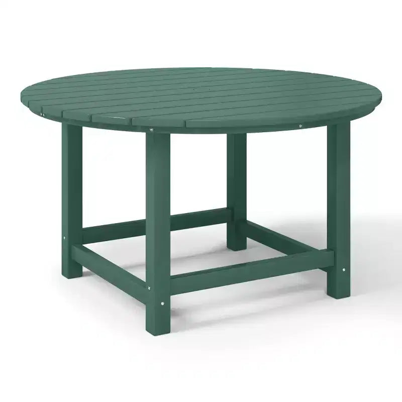 Ensemble de salle à manger rond WestinTrends Malibu pour enfants, 5 pièces, en HDPE, pour terrasse extérieure, avec chaises