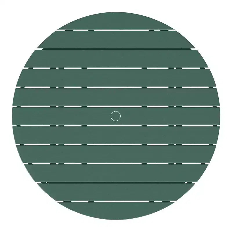 Ensemble de salle à manger rond WestinTrends Malibu pour enfants, 5 pièces, en HDPE, pour terrasse extérieure, avec chaises