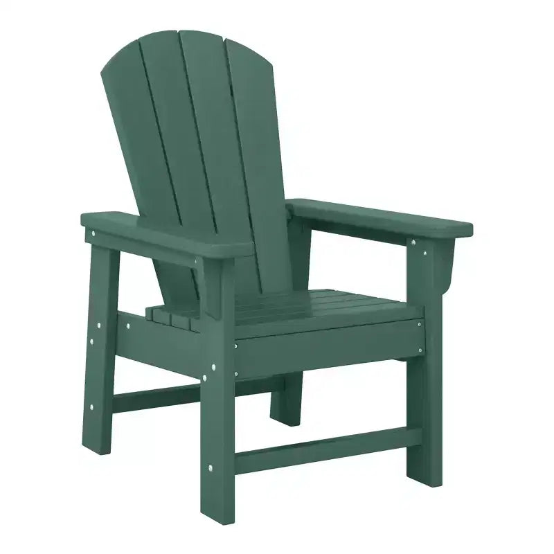 Ensemble de salle à manger rond WestinTrends Malibu pour enfants, 5 pièces, en HDPE, pour terrasse extérieure, avec chaises