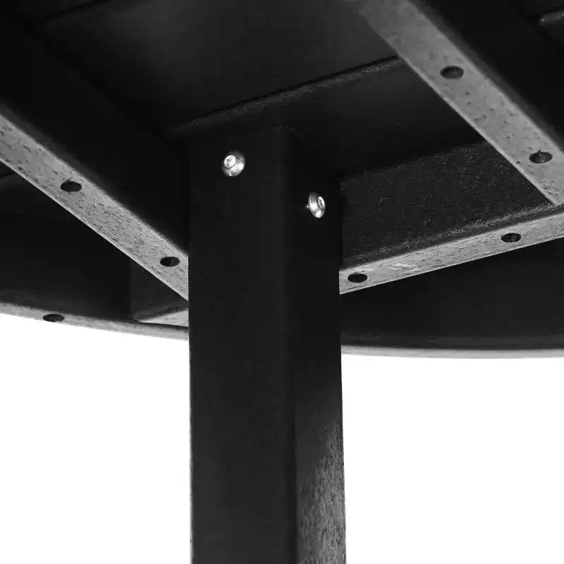 Ensemble de salle à manger rond WestinTrends Malibu pour enfants, 5 pièces, en HDPE, pour terrasse extérieure, avec chaises