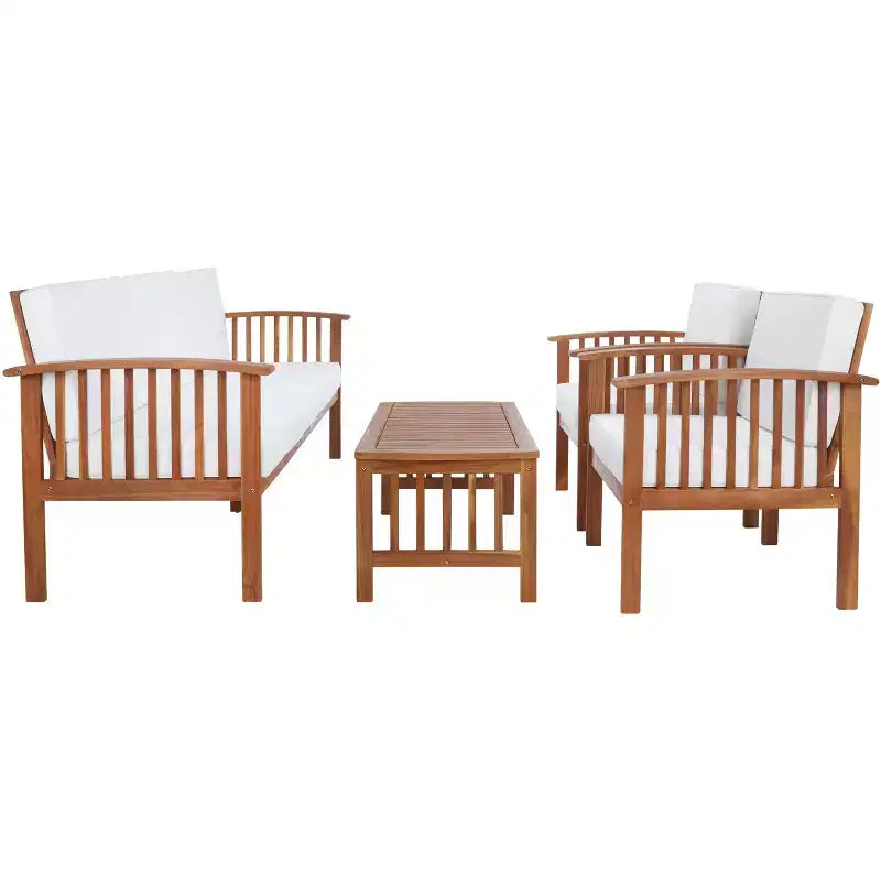 Juego de sala de 4 piezas Finnick - Interior/exterior - PAT7313 - Safavieh
