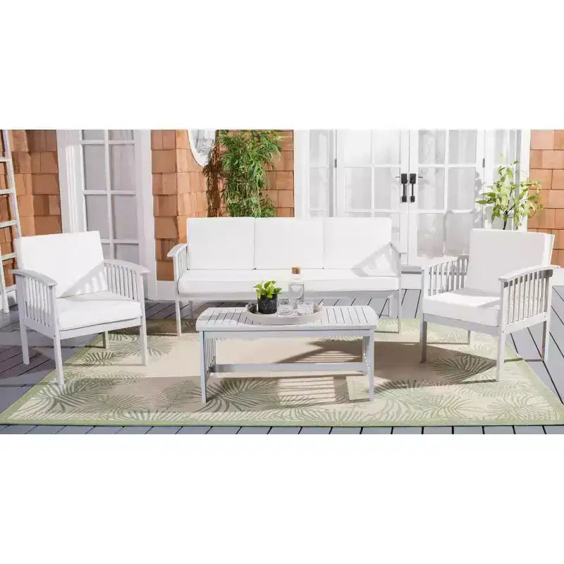 Juego de sala de 4 piezas Finnick - Interior/exterior - PAT7313 - Safavieh