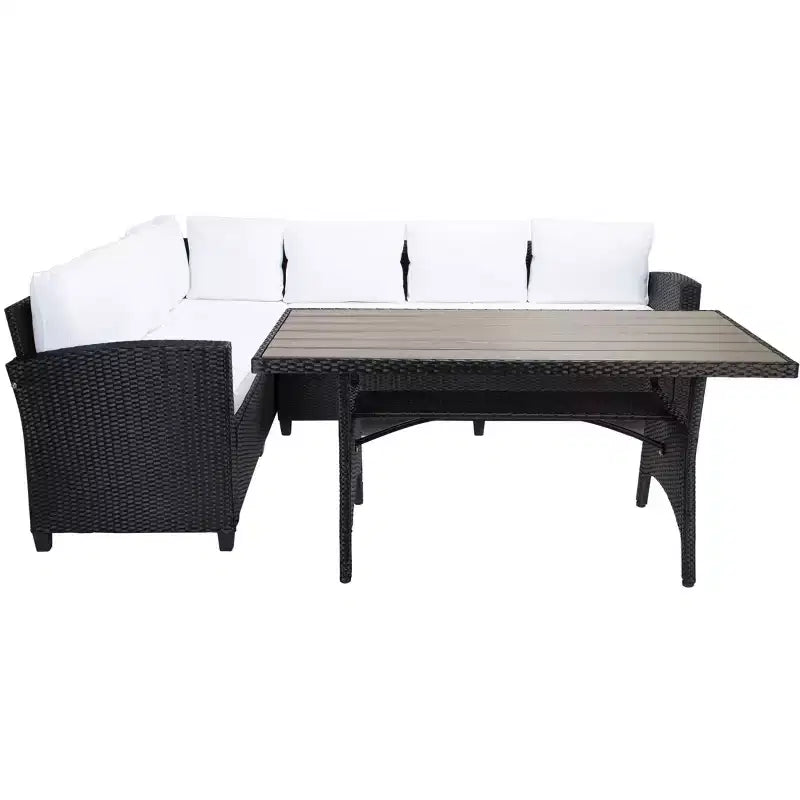 Jovita conjunto de asientos esquineros de 3 piezas - interior/exterior - PAT7707 - Safavieh