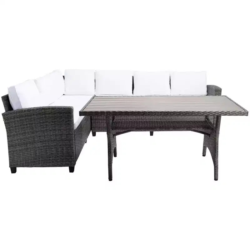 Jovita conjunto de asientos esquineros de 3 piezas - interior/exterior - PAT7707 - Safavieh