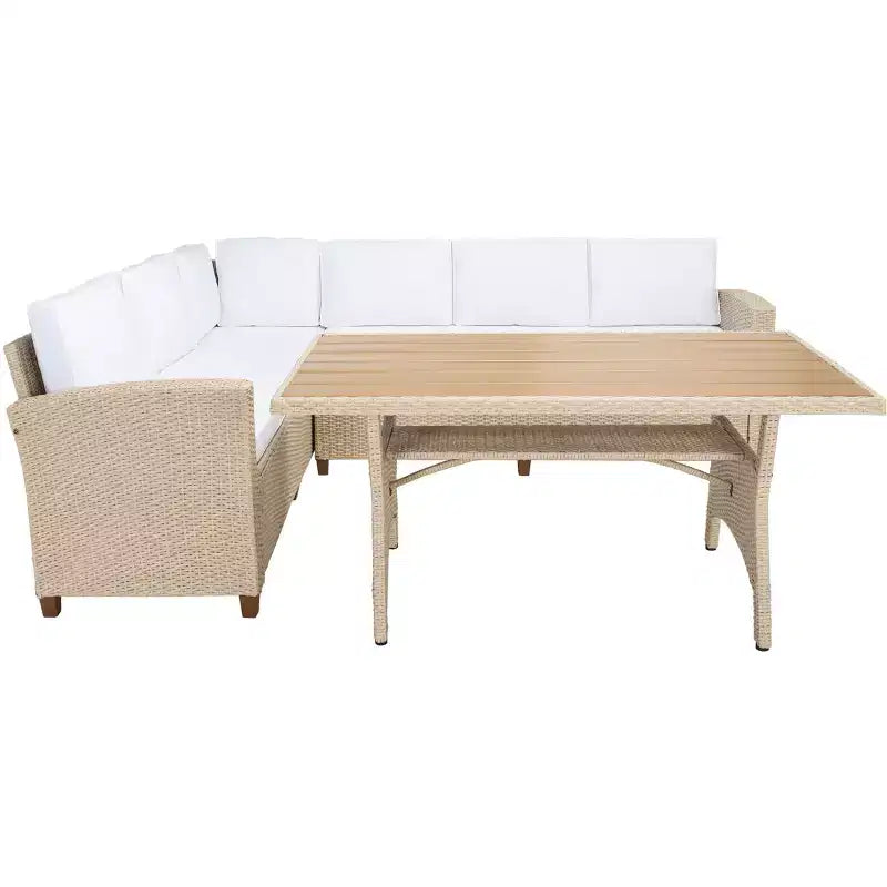 Jovita conjunto de asientos esquineros de 3 piezas - interior/exterior - PAT7707 - Safavieh