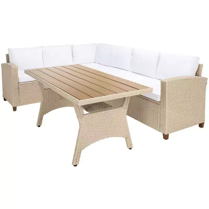 Jovita conjunto de asientos esquineros de 3 piezas - interior/exterior - PAT7707 - Safavieh