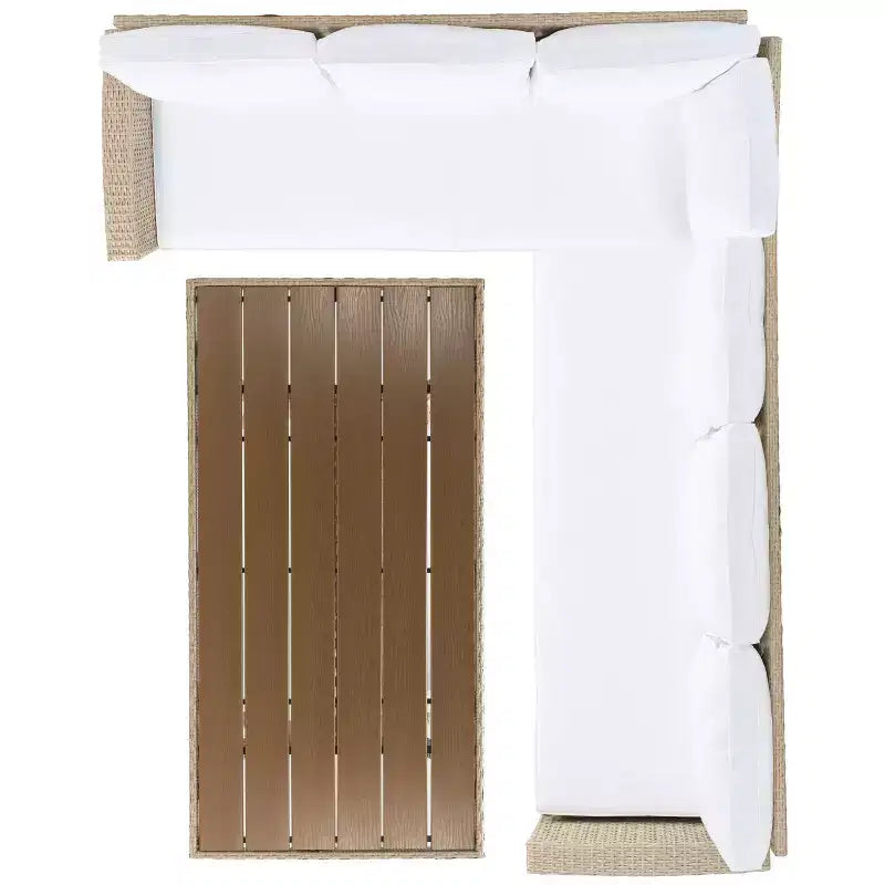 Jovita conjunto de asientos esquineros de 3 piezas - interior/exterior - PAT7707 - Safavieh