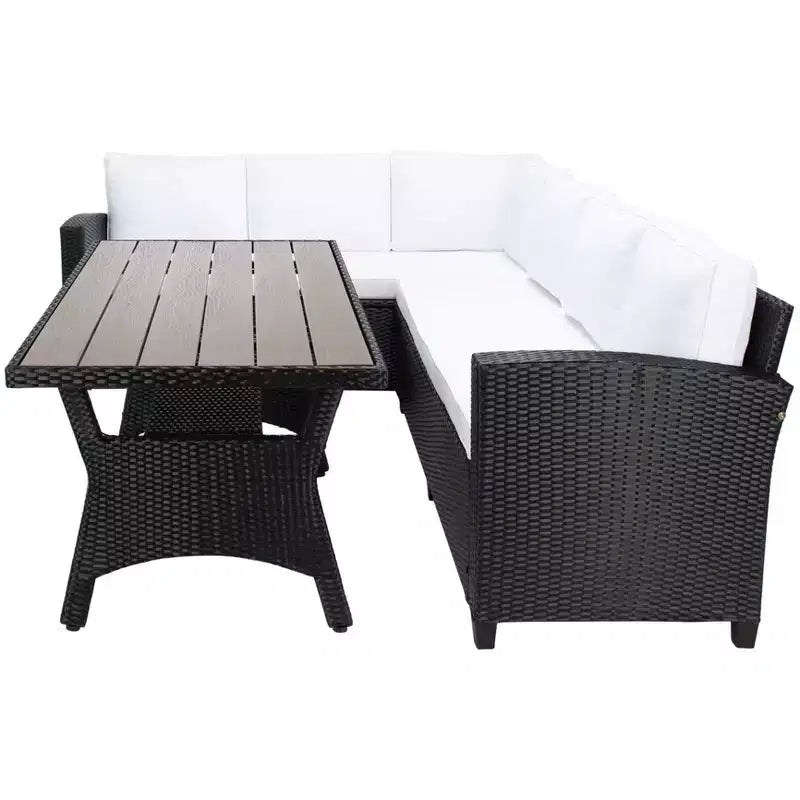 Jovita conjunto de asientos esquineros de 3 piezas - interior/exterior - PAT7707 - Safavieh