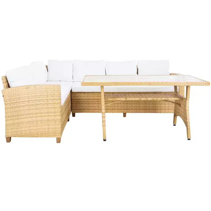 Jovita conjunto de asientos esquineros de 3 piezas - interior/exterior - PAT7707 - Safavieh