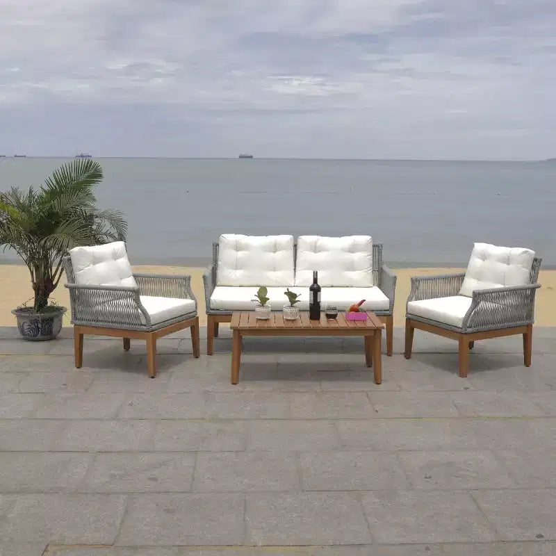 Winslo conjunto de sala de 4 piezas - interior/exterior - PAT7075 - Safavieh