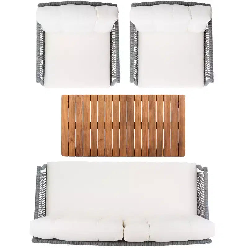 Winslo conjunto de sala de 4 piezas - interior/exterior - PAT7075 - Safavieh