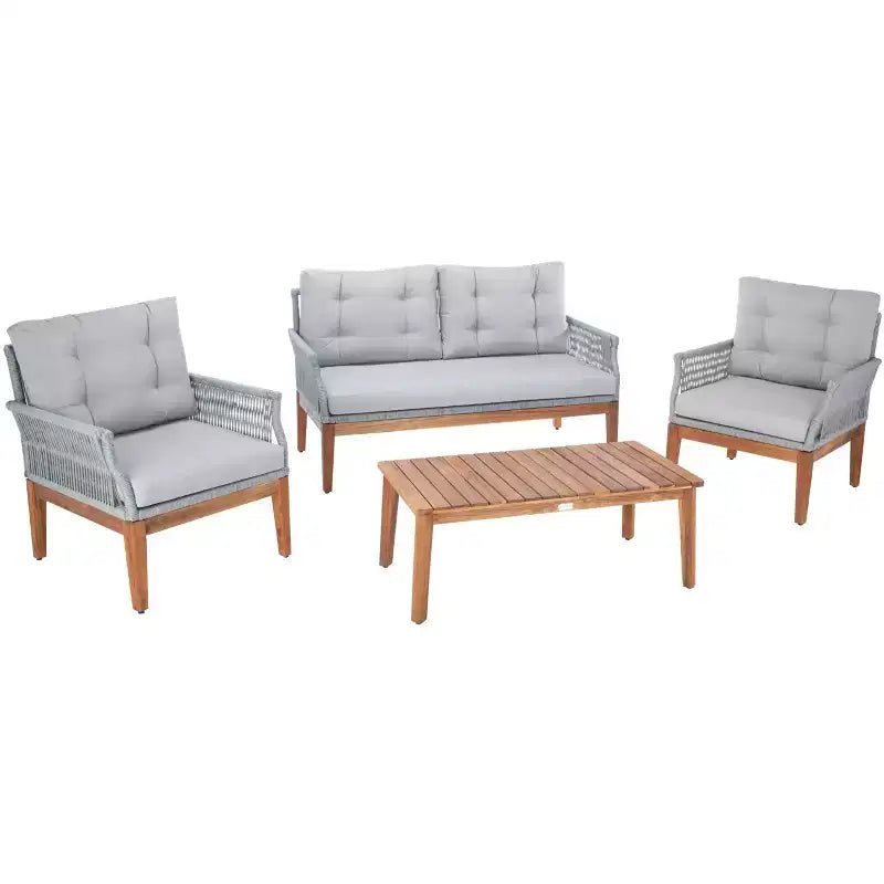Winslo conjunto de sala de 4 piezas - interior/exterior - PAT7075 - Safavieh