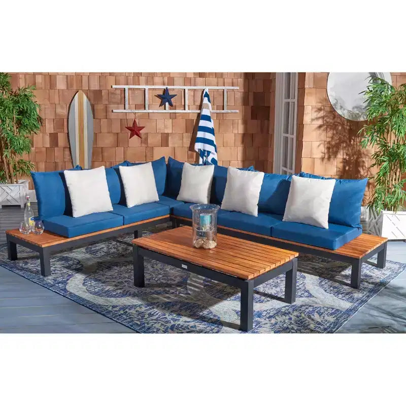 Juego de sala de 3 piezas Fristal - Interior/exterior - PAT7056 - Safavieh