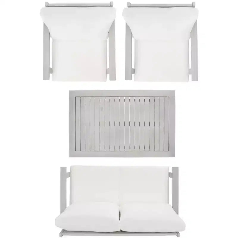 Conjunto de sala de 4 piezas Castalia - Interior/exterior - PAT7305 - Safavieh