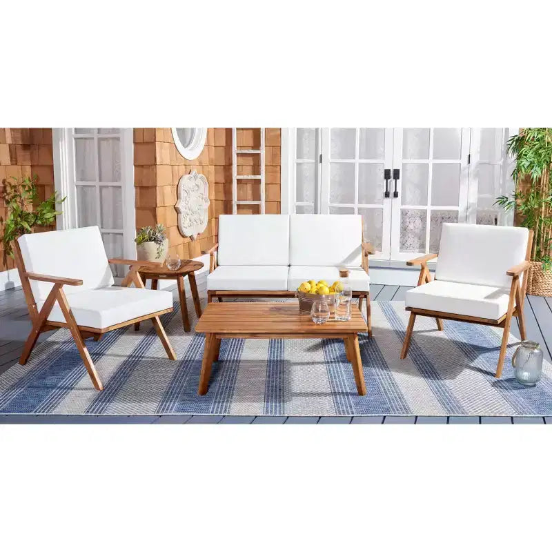 Conjunto de sala de 5 piezas Dryad - para interior/exterior - PAT7306 - Safavieh