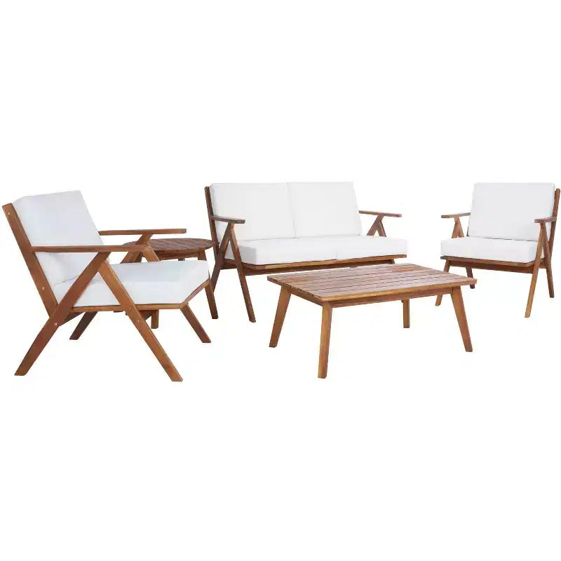 Conjunto de sala de 5 piezas Dryad - para interior/exterior - PAT7306 - Safavieh