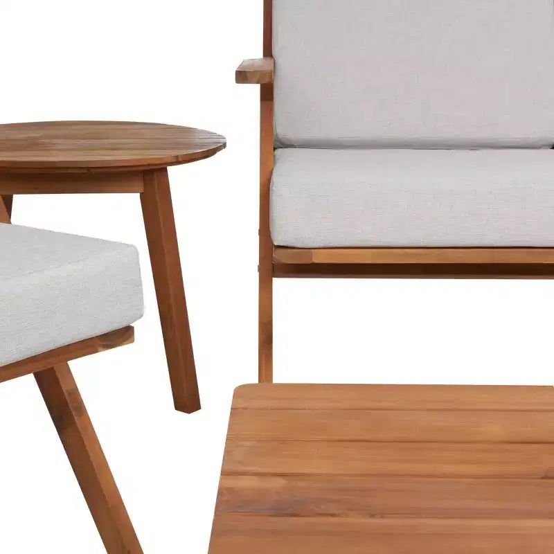 Conjunto de sala de 5 piezas Dryad - para interior/exterior - PAT7306 - Safavieh