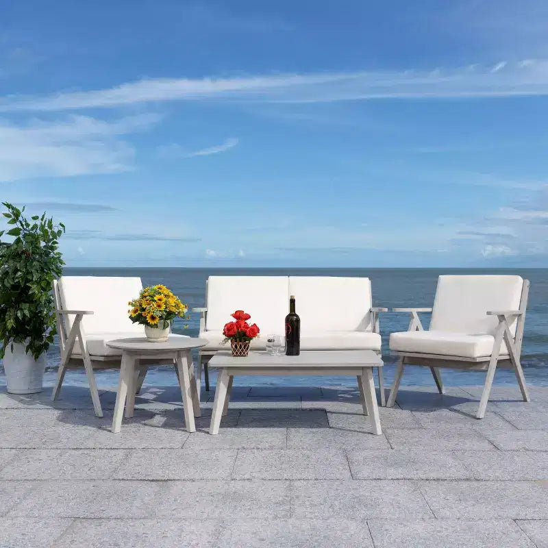 Conjunto de sala de 5 piezas Dryad - para interior/exterior - PAT7306 - Safavieh