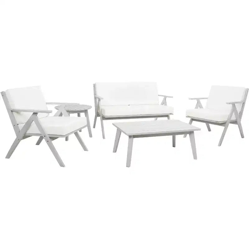 Conjunto de sala de 5 piezas Dryad - para interior/exterior - PAT7306 - Safavieh