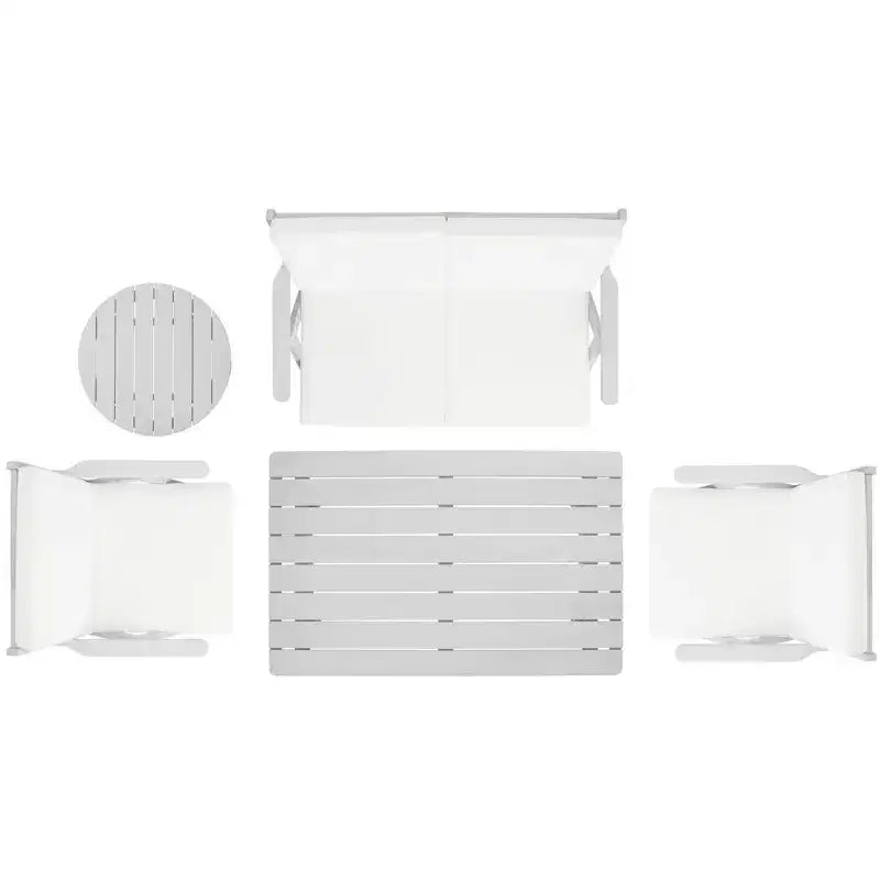Conjunto de sala de 5 piezas Dryad - para interior/exterior - PAT7306 - Safavieh