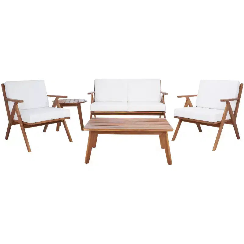 Conjunto de sala de 5 piezas Dryad - para interior/exterior - PAT7306 - Safavieh