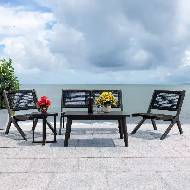 Conjunto de sala de 5 piezas Kobina - Interior/exterior - PAT7314 - Safavieh