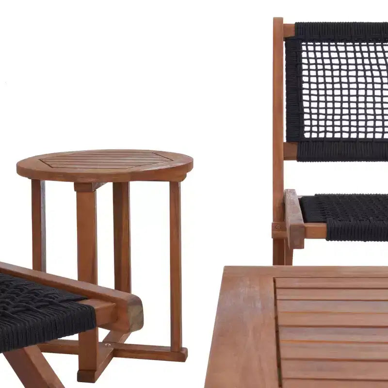 Conjunto de sala de 5 piezas Kobina - Interior/exterior - PAT7314 - Safavieh