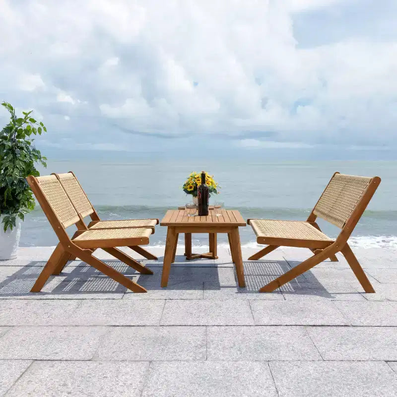 Conjunto de sala de 5 piezas Kobina - Interior/exterior - PAT7314 - Safavieh