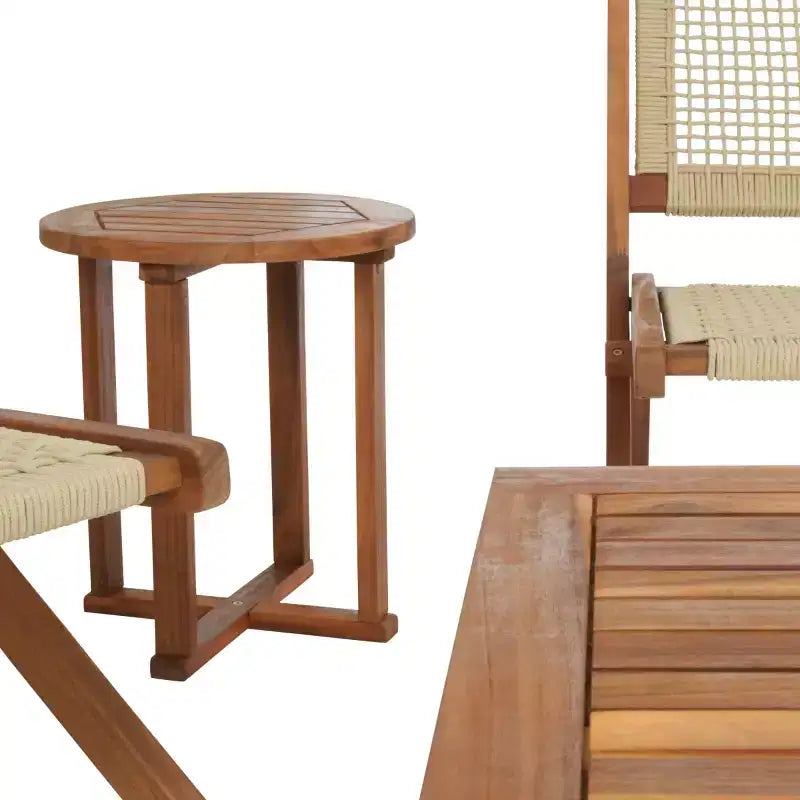 Conjunto de sala de 5 piezas Kobina - Interior/exterior - PAT7314 - Safavieh