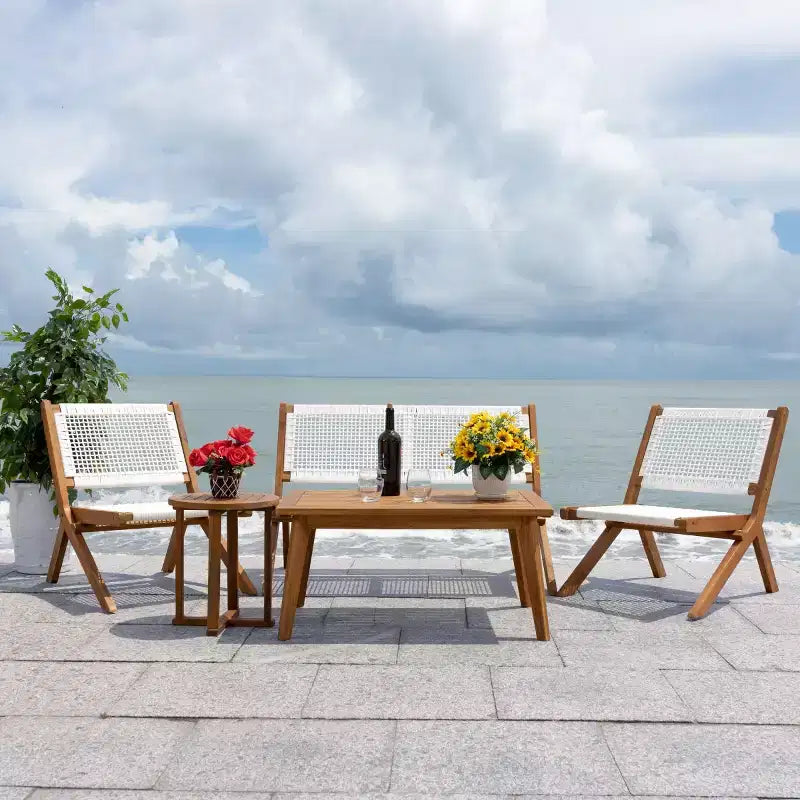 Conjunto de sala de 5 piezas Kobina - Interior/exterior - PAT7314 - Safavieh