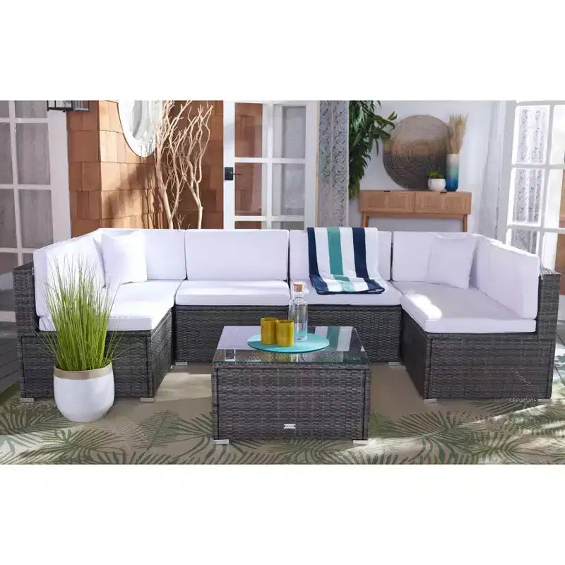 Ensemble de salon Diona - intérieur/extérieur - PAT7510 - Safavieh