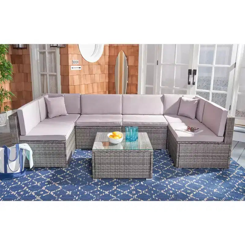 Ensemble de salon Diona - intérieur/extérieur - PAT7510 - Safavieh