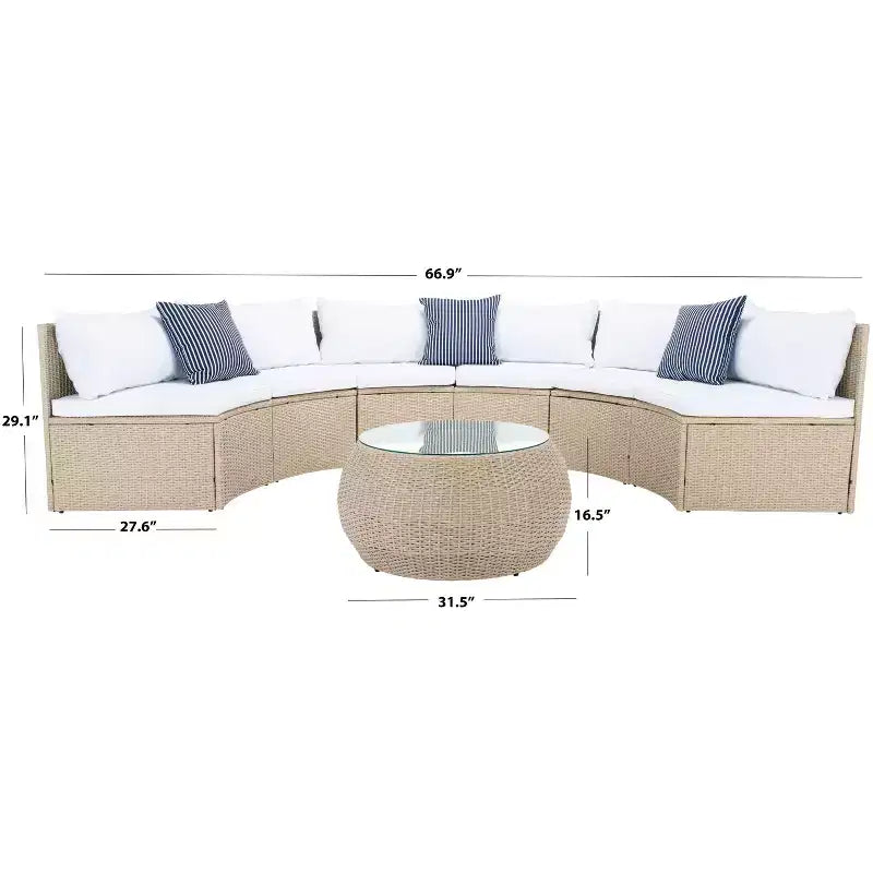 Conjunto de sala Jesvita - Interior/exterior - PAT7701 - Safavieh