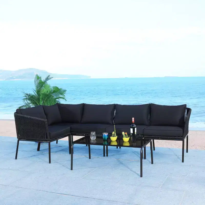 Conjunto de sala Remsin - para interiores/exteriores - PAT7521 - Safavieh