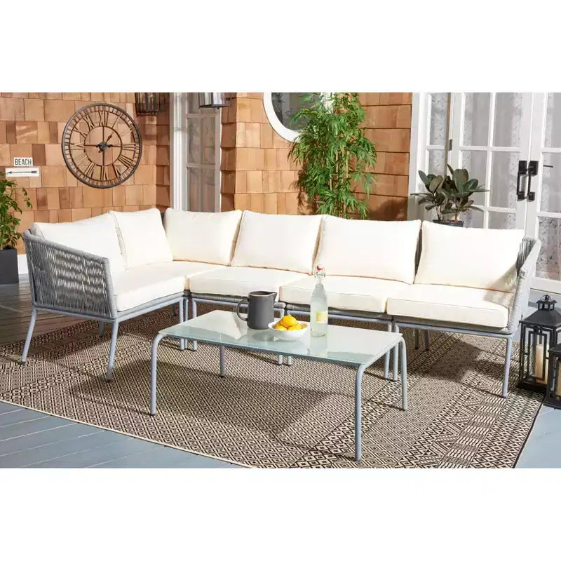 Conjunto de sala Remsin - para interiores/exteriores - PAT7521 - Safavieh