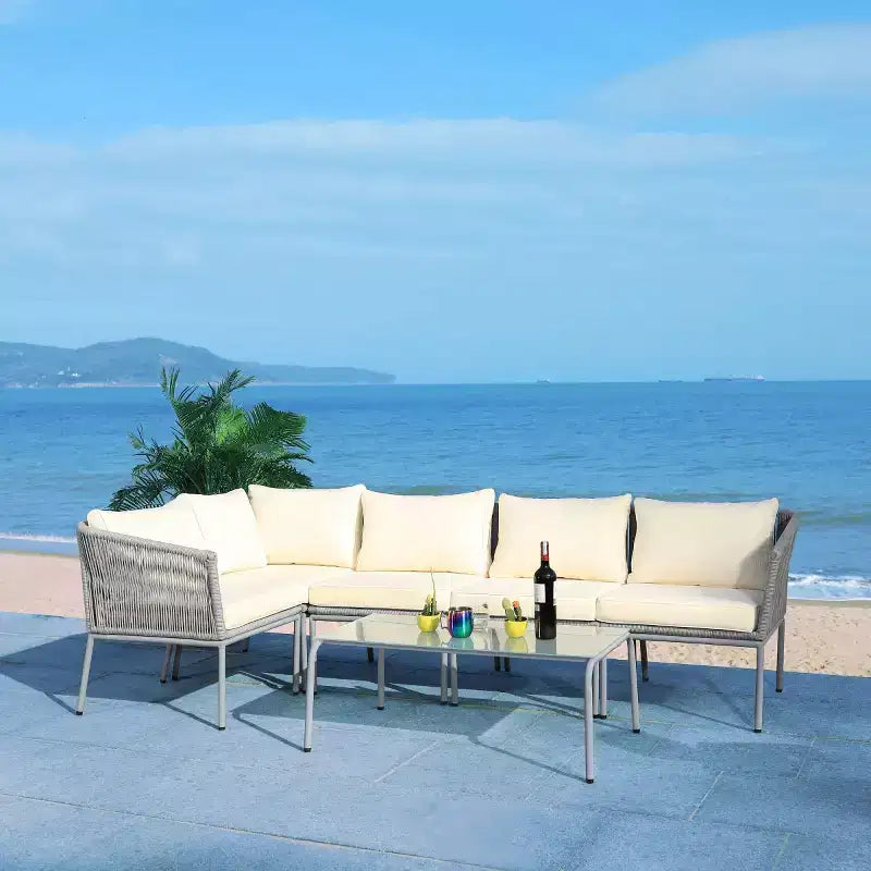Conjunto de sala Remsin - para interiores/exteriores - PAT7521 - Safavieh