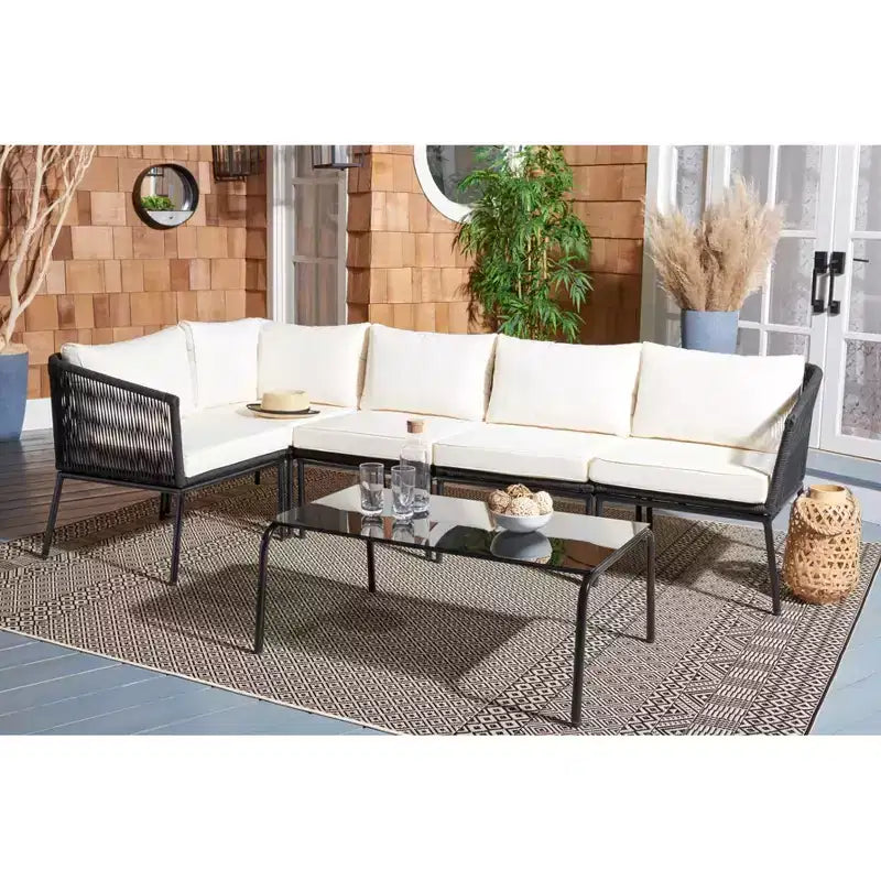 Conjunto de sala Remsin - para interiores/exteriores - PAT7521 - Safavieh