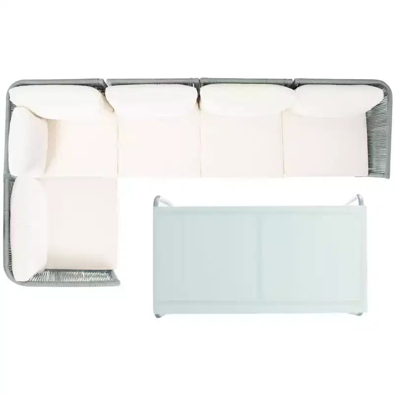 Conjunto de sala Remsin - para interiores/exteriores - PAT7521 - Safavieh