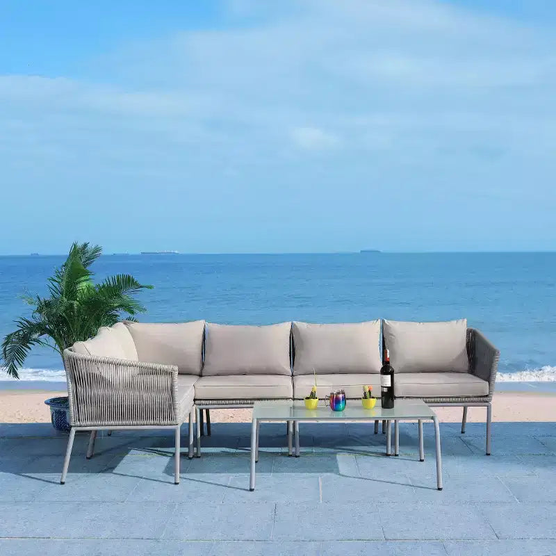 Conjunto de sala Remsin - para interiores/exteriores - PAT7521 - Safavieh