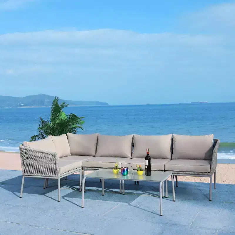 Conjunto de sala Remsin - para interiores/exteriores - PAT7521 - Safavieh