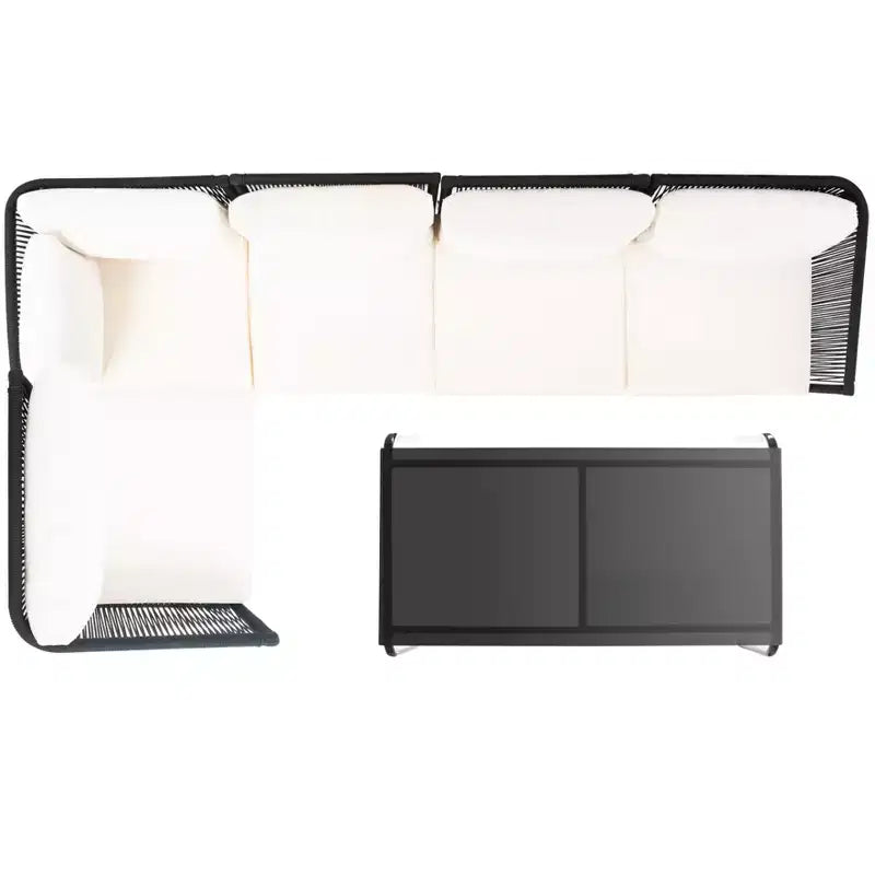 Conjunto de sala Remsin - para interiores/exteriores - PAT7521 - Safavieh