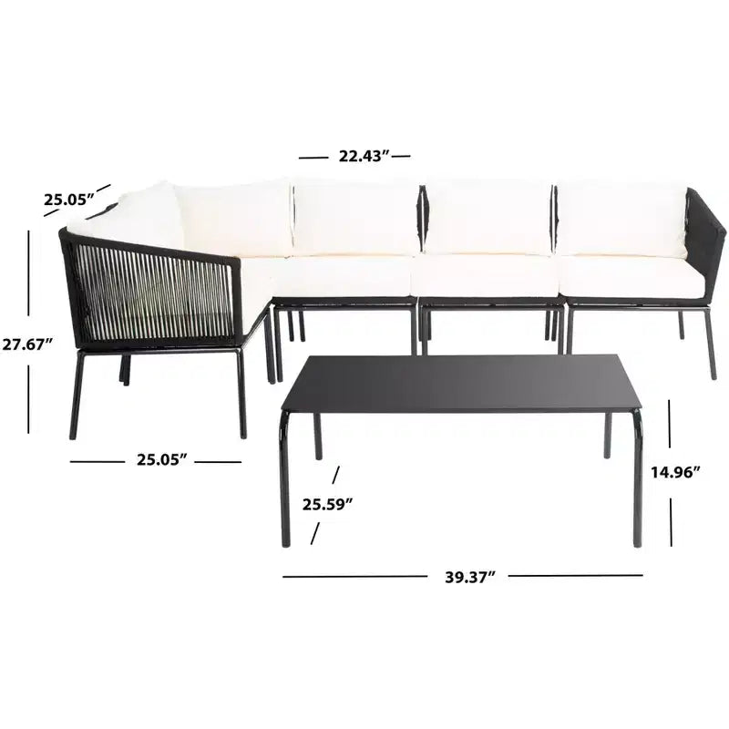 Conjunto de sala Remsin - para interiores/exteriores - PAT7521 - Safavieh