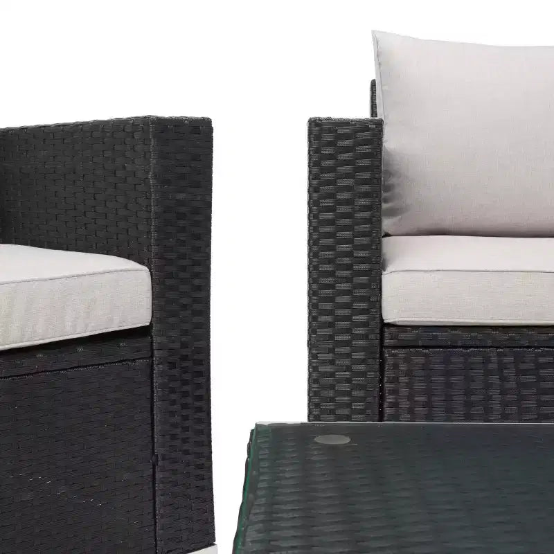 Juego de sala de 4 piezas Machie - Interior/exterior - PAT7508 - Safavieh