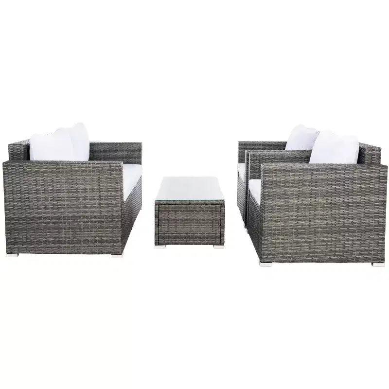Juego de sala de 4 piezas Machie - Interior/exterior - PAT7508 - Safavieh