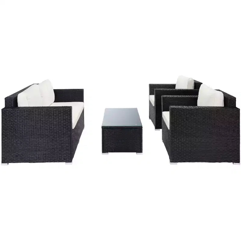Juego de sala de 4 piezas Machie - Interior/exterior - PAT7508 - Safavieh