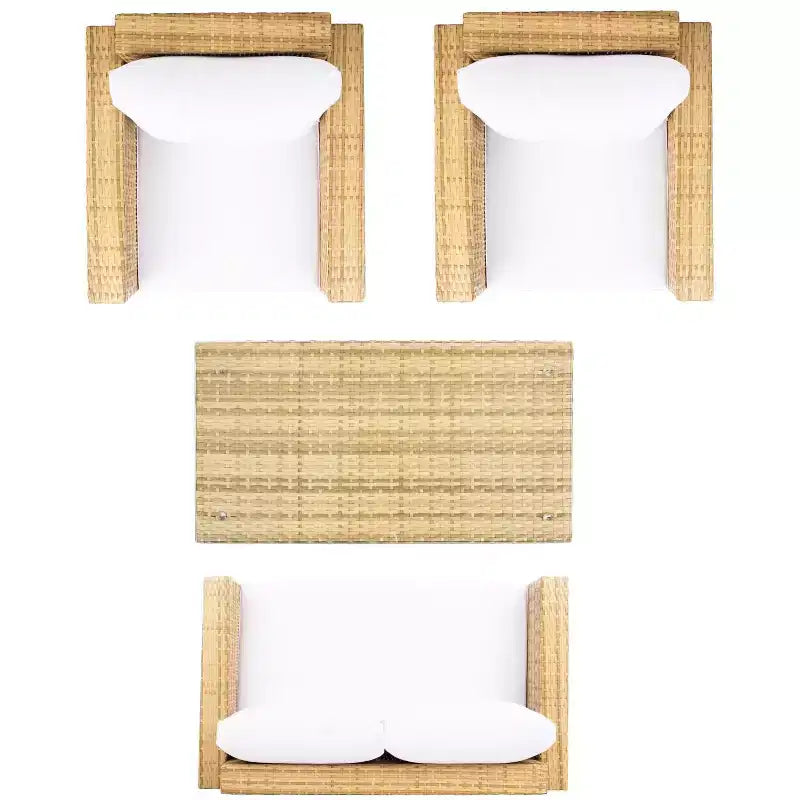 Juego de sala de 4 piezas Machie - Interior/exterior - PAT7508 - Safavieh